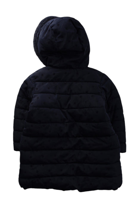 A Black Puffer/Quilted Coats & Outerwear from Jacadi in size 3T for neutral. (Back View)