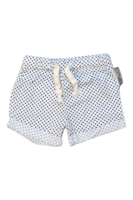 A White Shorts from Niny Mini in size 3-6M for boy. (Front View)