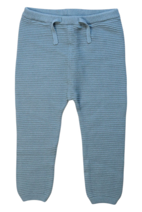 A Blue Sweatpants from Mori in size 12-18M for neutral. (Front View)