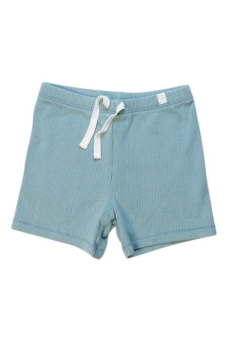 A Blue Shorts from Mori in size 12-18M for neutral. (Front View)