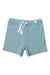 A Blue Shorts from Mori in size 12-18M for neutral. (Front View)