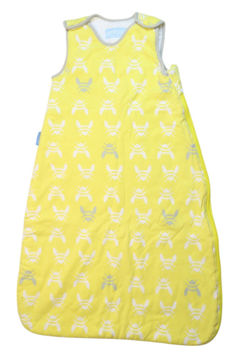 A Yellow Sleepsacs from The Gro Company in size 0-3M for neutral. (Front View)