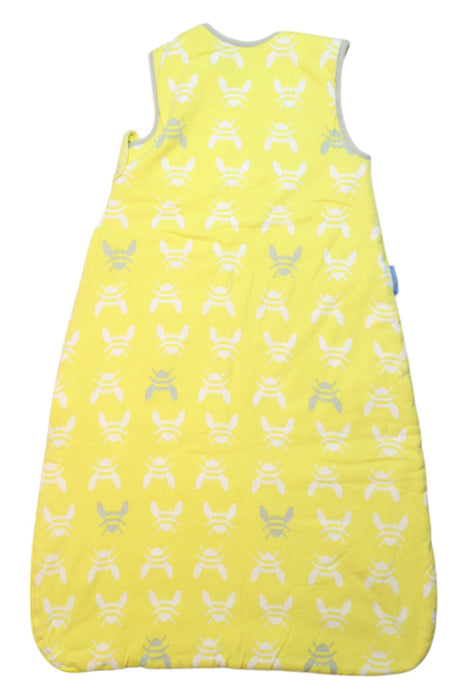 A Yellow Sleepsacs from The Gro Company in size 0-3M for neutral. (Back View)