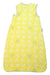 A Yellow Sleepsacs from The Gro Company in size 0-3M for neutral. (Back View)