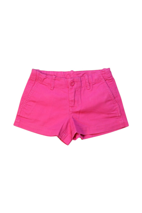 A Pink Shorts from Ralph Lauren in size 5T for girl. (Front View)