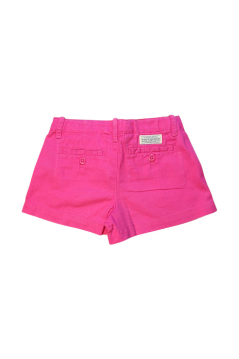 A Pink Shorts from Ralph Lauren in size 5T for girl. (Back View)