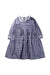 A Blue Long Sleeve Dresses from Mini la mode in size 4T for girl. (Front View)