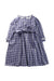 A Blue Long Sleeve Dresses from Mini la mode in size 4T for girl. (Back View)
