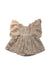 A Beige Sleeveless Tops from Aubrie in size 12-18M for girl. (Front View)