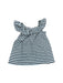 A White Sleeveless Shirts from Seed in size 4T for girl. (Front View)