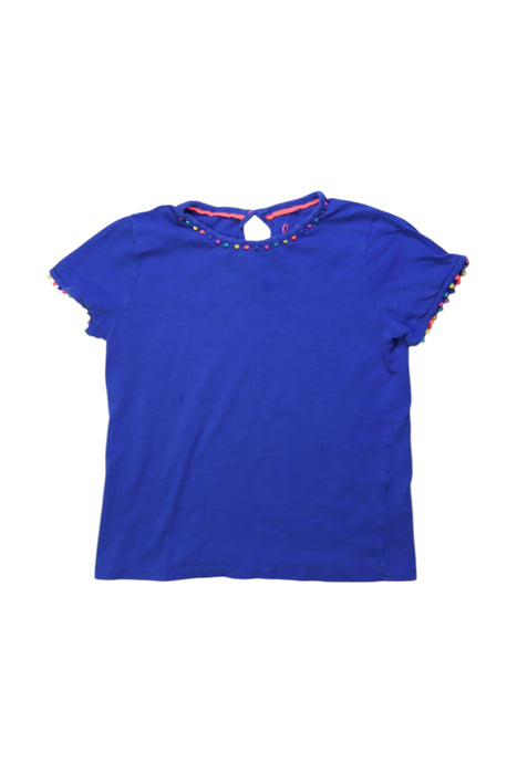 A Blue Short Sleeve Tops from Boden in size 8Y for girl. (Front View)