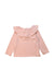 A Pink Long Sleeve Tops from COS in size 12-18M for girl. (Back View)