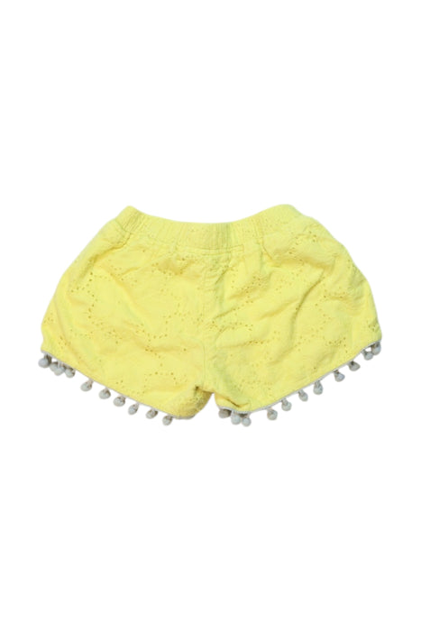 A Yellow Shorts from Seed in size 4T for girl. (Back View)