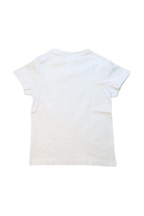 A White Short Sleeve T Shirts from Jacadi in size 3T for boy. (Back View)