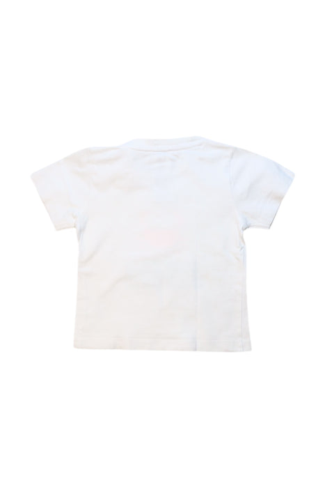 A White Short Sleeve T Shirts from Jacadi in size 3T for boy. (Back View)