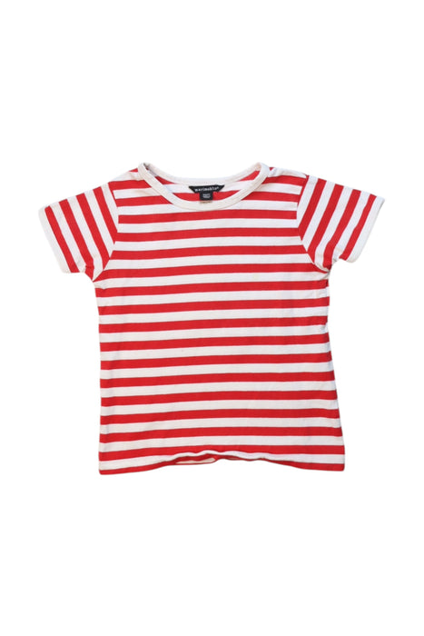 A Red Short Sleeve T Shirts from Marimekko in size 3T for boy. (Front View)