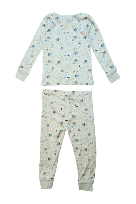 A Multicolour Pyjama Sets from Apple Park in size 2T for boy. (Back View)