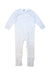 A Blue Onesies from Petit Bateau in size 12-18M for girl. (Front View)