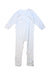 A Blue Onesies from Petit Bateau in size 12-18M for girl. (Back View)
