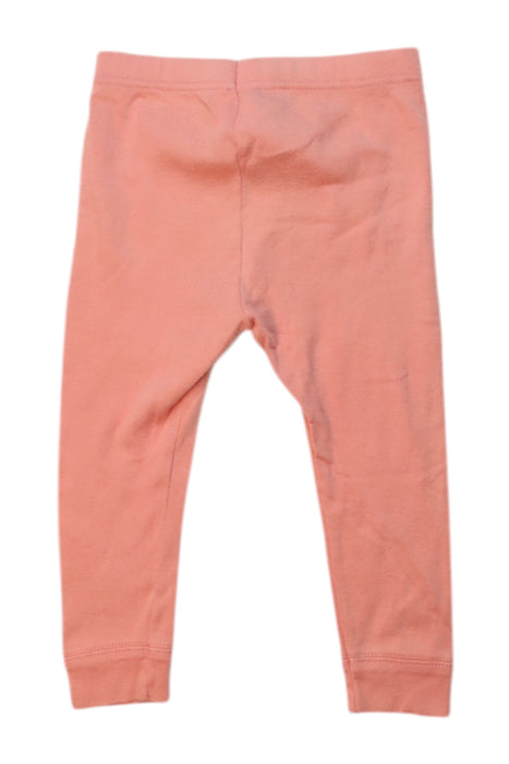 A Peach Leggings from Petit Bateau in size 6-12M for girl. (Back View)