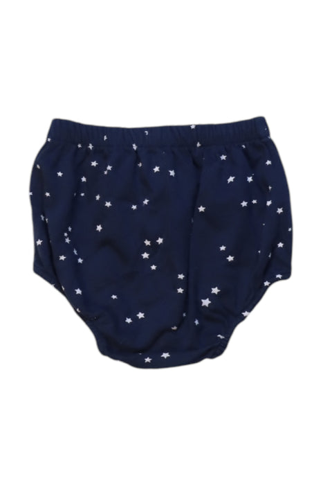 A Navy Bloomers from Jamie Kay in size 6-12M for girl. (Back View)