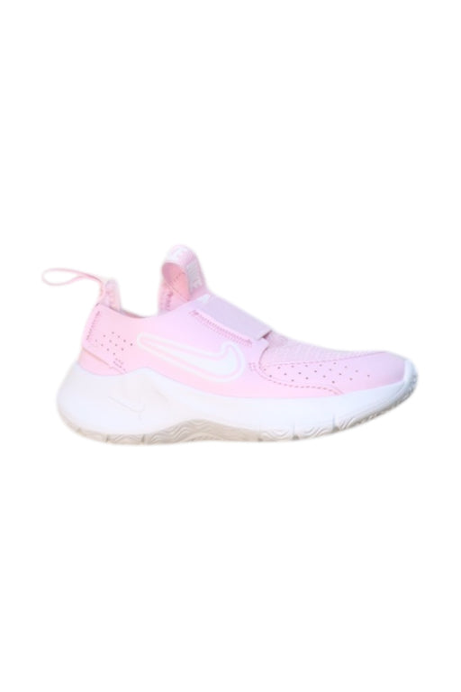 A Pink Sneakers from Nike in size 3T for girl. (Front View)