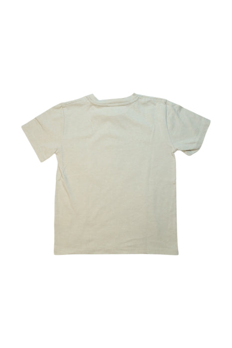 A Beige Short Sleeve T Shirts from Bonpoint in size 8Y for boy. (Back View)