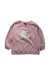 A Pink Crewneck Sweatshirts from Les Enfantines in size 4T for neutral. (Front View)