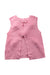 A Pink Sweater Vests from Les Enphants in size 4T for girl. (Back View)