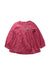 A Pink Long Sleeve Dresses from Les Enphants in size 4T for girl. (Front View)