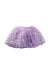 A Purple Tulle Skirts from Seed in size 6T for girl. (Front View)