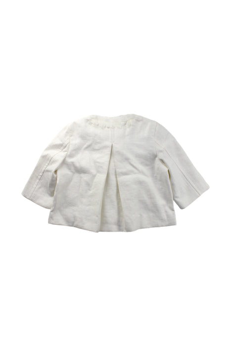 A White Blazers from Crewcuts in size 4T for girl. (Back View)