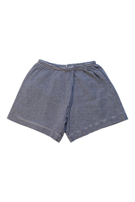 A Blue Shorts from Petit Bateau in size 4T for boy. (Front View)