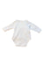 A White Long Sleeve Bodysuits from Vertbaudet in size 0-3M for neutral. (Back View)
