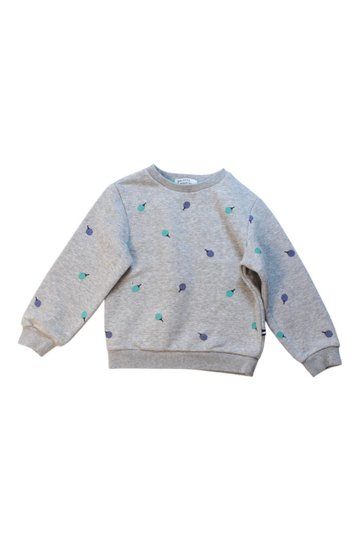 A Grey Crewneck Sweatshirts from Galeries Lafayette in size 4T for boy. (Front View)