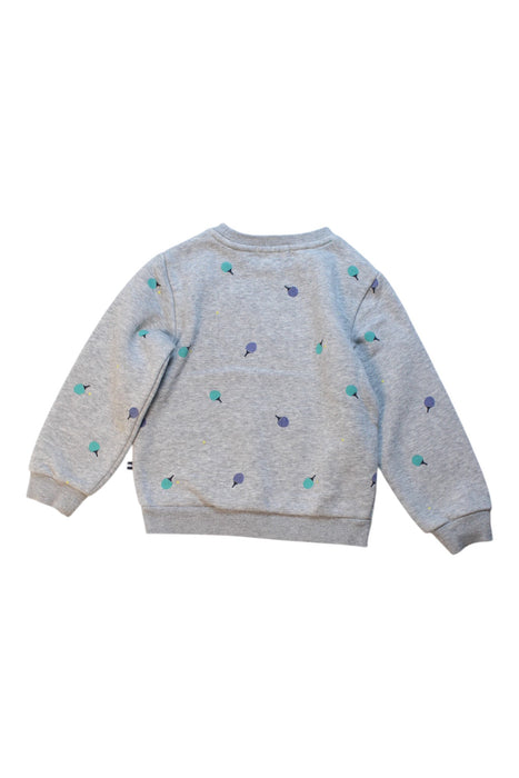 A Grey Crewneck Sweatshirts from Galeries Lafayette in size 4T for boy. (Back View)
