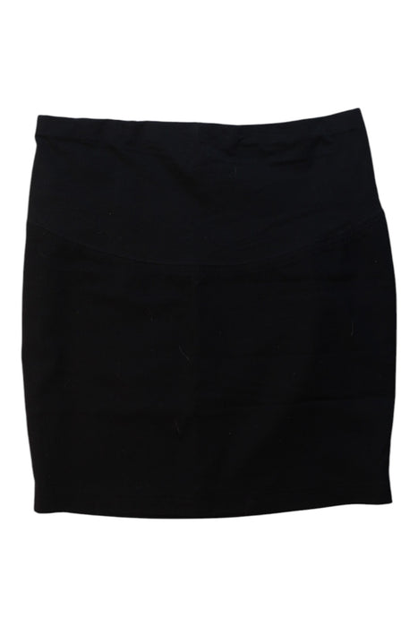 A Black Short Skirts from Jojo Maman Bébé in size L for maternity. (Front View)