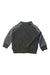 A Green Buttoned Sweatshirts from La Compagnie des Petits in size 4T for boy. (Back View)