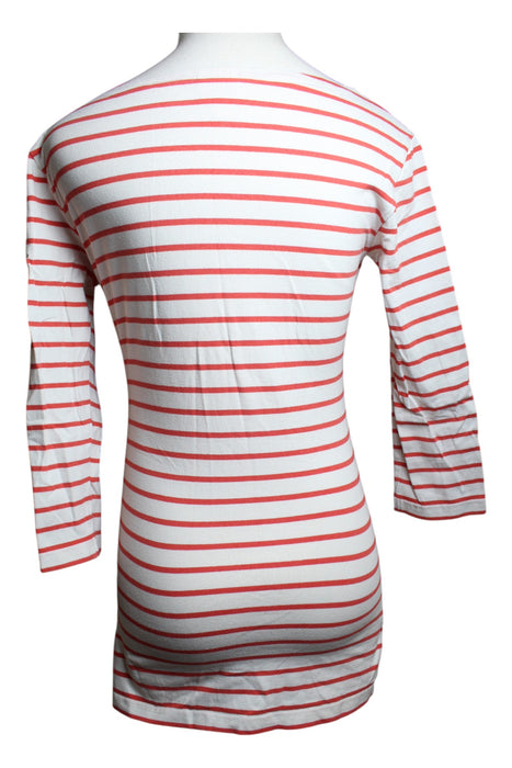 A Red Long Sleeve Tops from Boob in size S for maternity. (Back View)