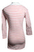 A Red Long Sleeve Tops from Boob in size S for maternity. (Back View)