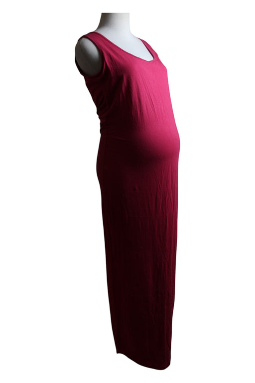 A Red Sleeveless Dresses from Isabella Oliver in size S for maternity. (Front View)