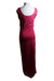 A Red Sleeveless Dresses from Isabella Oliver in size S for maternity. (Back View)