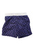 A Navy Swim Shorts from Petit Bateau in size 4T for boy. (Back View)