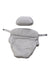 A Grey Baby Carriers from Ergobaby in size 3-6M for neutral. (Back View)