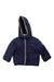 A Navy Puffer/Quilted Coats & Outerwear from Jacadi in size 12-18M for boy. (Front View)