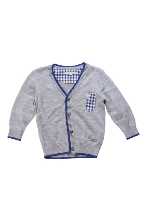 A Grey Cardigans from Nicholas & Bears in size 12-18M for boy. (Front View)