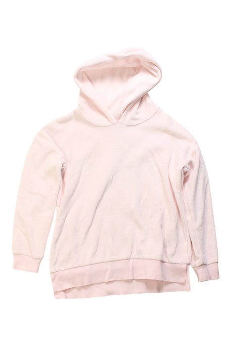 A Pink Hooded Sweatshirts from Seed in size 8Y for girl. (Front View)