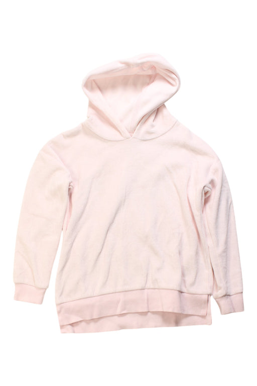 A Pink Hooded Sweatshirts from Seed in size 8Y for girl. (Front View)