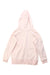 A Pink Hooded Sweatshirts from Seed in size 8Y for girl. (Back View)