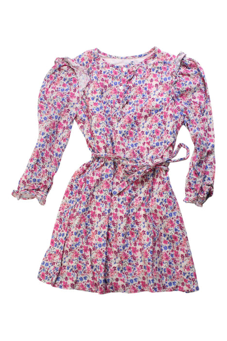 A Multicolour Long Sleeve Dresses from Bonpoint in size 6T for girl. (Front View)